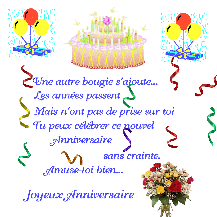 ET OUI GRAND FRERE UN AN DE PLUS BISOUS TA SOEUR CATHY