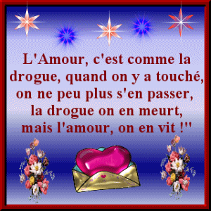 VAUT MIEUX AIMER QUE CE DROGUER
