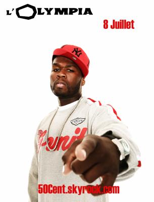 Et oui 50 cent a l'olympia c'est cool